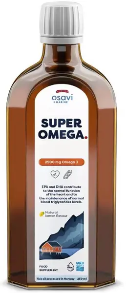 Super Omega Liquid, 2900 mg, 250 ml, Osavi