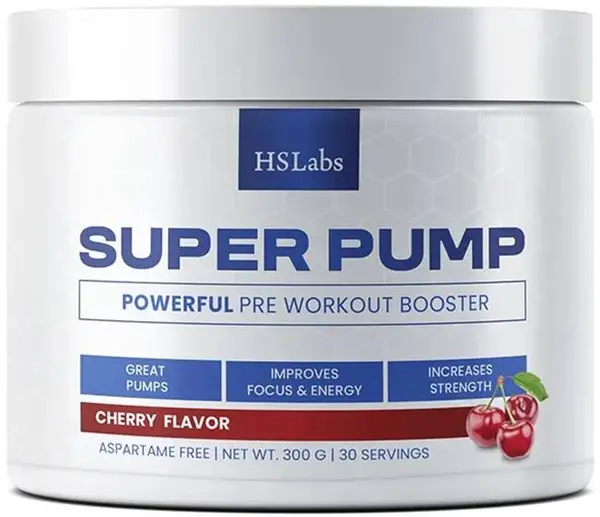 Super Pump, cireașă, 300 g, HS Labs