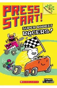 Super Rabbit Racers!: A Branches Book (Press Start! #3), Volume 3 - Thomas Flintham