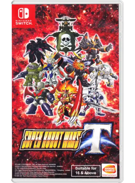 Super Robot Wars T Нинтендо Суич