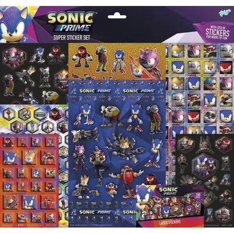 Super set abtibilduri Sonic Prime