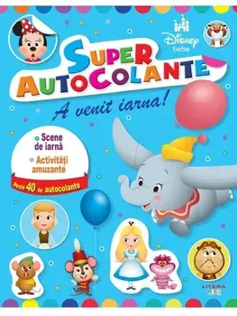 Superautocolante. A venit iarna! Disney bebe/***