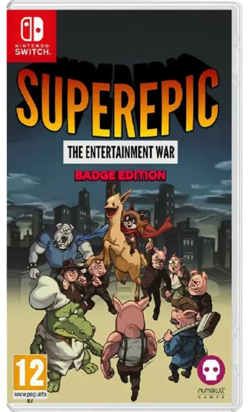 SuperEpic The Entertainment War Badge Edition Нинтендо Суич