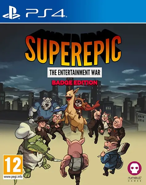 Superepic The Entertainment War Badge Edition PlayStation 4|Nintendo Switch|Xbox One|PC