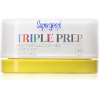 Supergoop! Triple Prep cremă hidratantă SPF 40