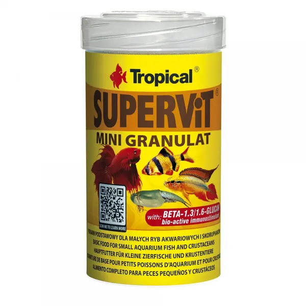 SUPERVIT mini granulat, Tropical Fish, 250ml/ 162.5g