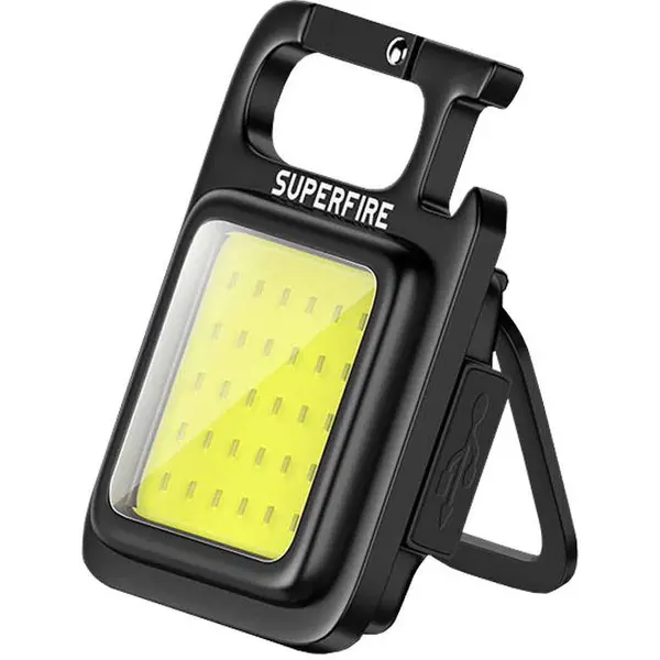 Supfire Lanterna de buzunar tip breloc Superfire MX16, 600lm, 500mAh, USB C