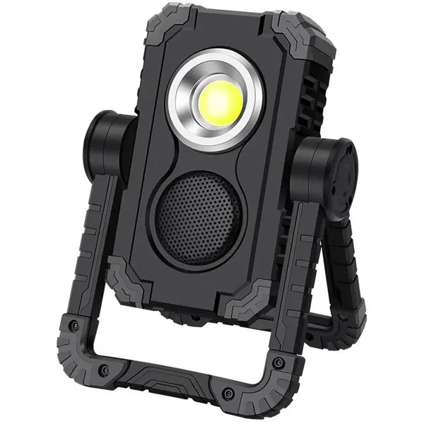 Supfire Proiector LED portabil SuperFire G11, Boxa Bluetooth, 12W, 1000lm, reincarcabil, COB, Acumulator 4400mAh