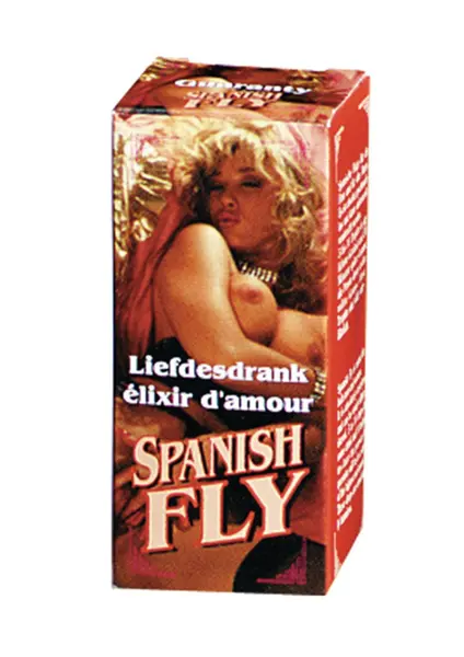 Supliment afrodisiac Cobeco - Spanish Fly Red, pentru dorință și energie sexuală, 15 ml