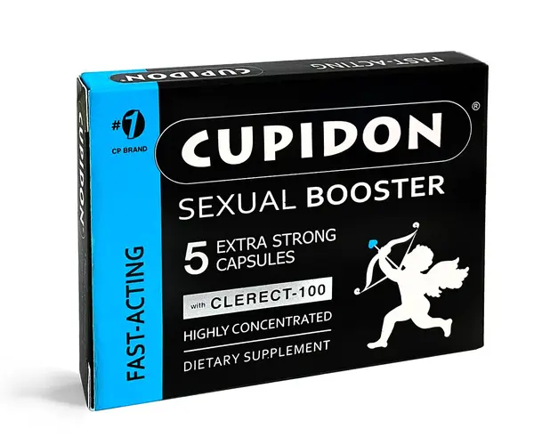 Supliment alimentar Cupid – Cupidon Sexual Booster, pentru îmbunătățirea erecției, 5 buc