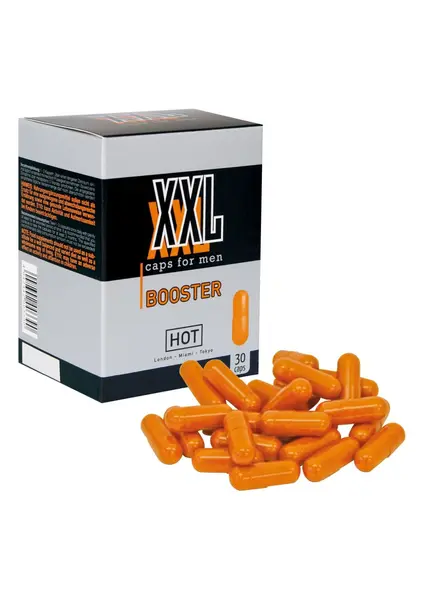 Supliment alimentar HOT - XXL BOOSTER, pentru potență și îmbunătățirea performanțelor sexuale, 30 buc