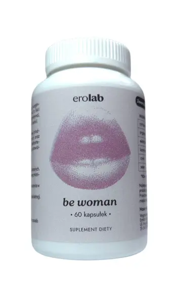 Supliment alimentar pentru femei Erolab – Be Woman Caps, pentru stimularea libidoului și echilibru hormonal, 60 capsule