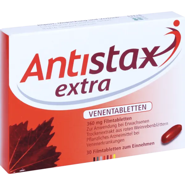 Supliment Alimentar, Sanofi, Antistax, Calmeaza Picioarele Obosite si Grele, 30 tablete