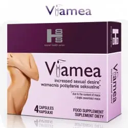 Supliment alimentar SHS - Viamea, pentru creșterea libidoului femeilor, 4 buc