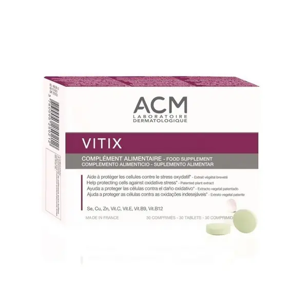 Supliment alimentar Vitix, 30 comprimate, Acm