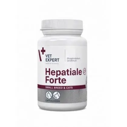 Supliment hepatic pentru caini pisici Hepatiale Forte Small Breed Twist Off 40 caps