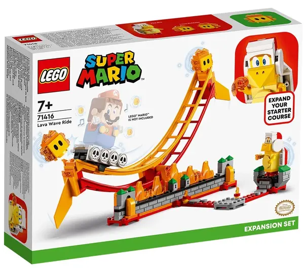 Supliment LEGO Super Mario - Val de lavă (71416)