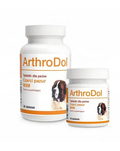 Supliment pentru câini cu disconfort articular DOLFOS ArthroDol 30 tablete cu MSM și gheara-diavolului