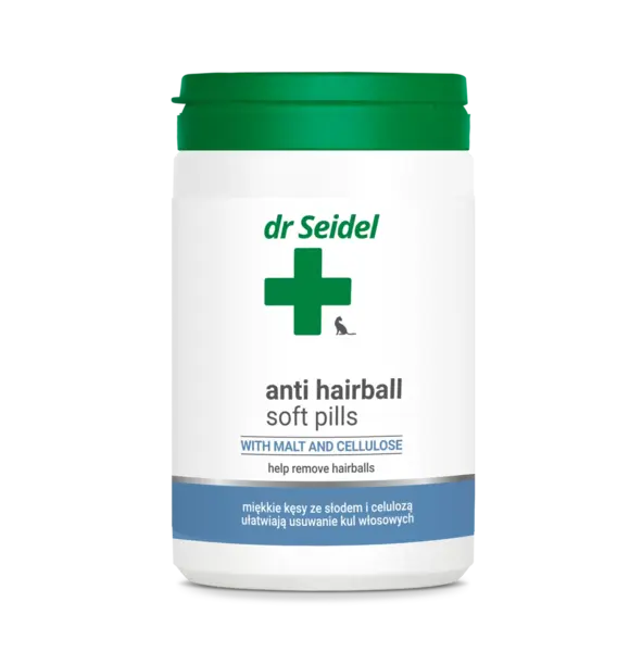 Supliment pentru pisici Dr. Seidel Anti Hairball Softpills 225 gr