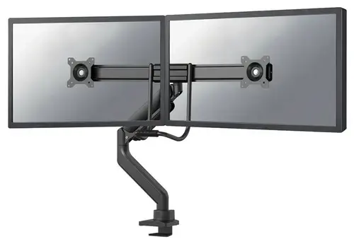 Suport 2 monitoare Neomounts DS75-450BL2, 17inch-32inch, 16 kg, VESA 75x75, 100x100 (Negru)