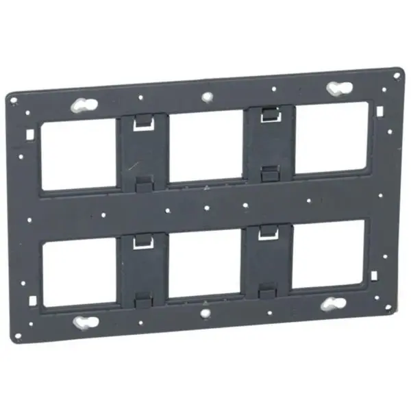 Suport 2x6, 2x8 sau 2x3x2 module Legrand Mosaic 080266