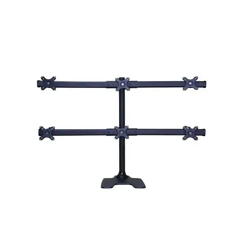 Suport 6 monitoare NewStar FPMA-D700DD6, 10inch-27inch (Negru)