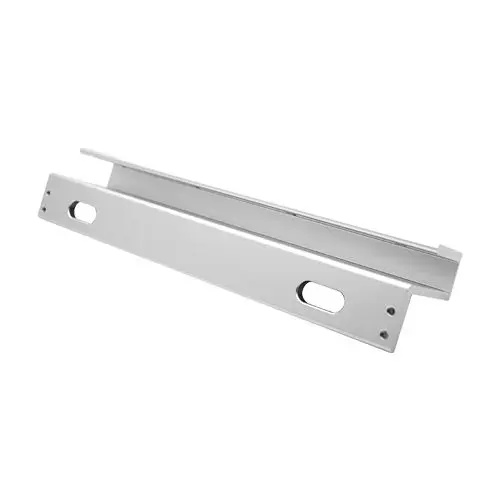 Suport aluminiu pentru montaj electromagnet CSE-280P pe uși de sticlă fără ramă, CSE-280P-UZL