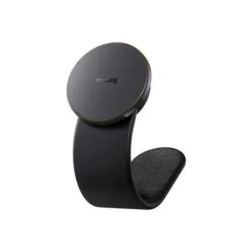 Suport auto Baseus C02 Pro Series, cu incarcare wireless 15W, Design 360° (Negru)