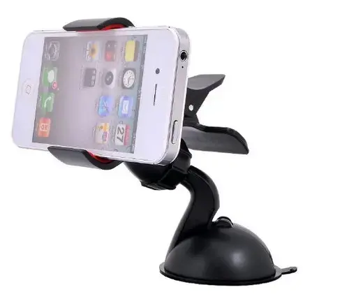 Suport Auto Clips Lemontti 360° (Negru)