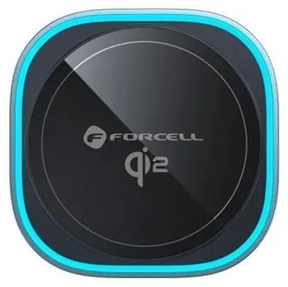 Suport auto със зарядно Forcell - AirMag F-07, 15W, MagSafe, Qi2, gri