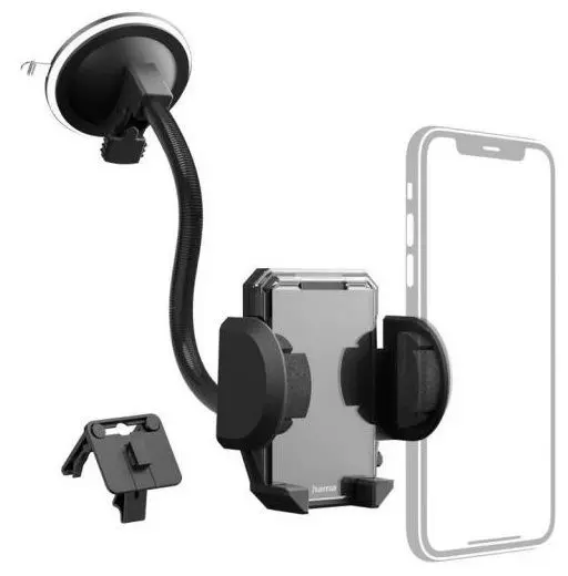 Suport auto Hama - Multi, negru