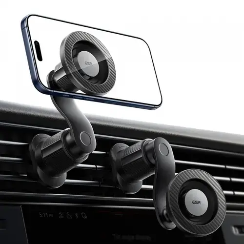 Suport Auto Magnetic ESR OmniLock Vent, Universal (Negru)