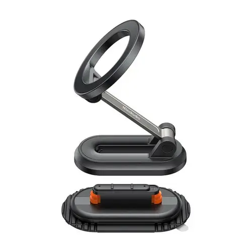 Suport Auto Magnetic Mcdodo CM-6240 pentru bord, adeziv 3M, design pliabil (Negru)