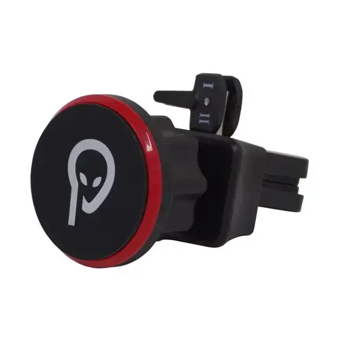 Suport auto magnetic Spacer SPCH-MAG-CLIPS, fixare in ventilatie prin clips, rotire 360 grade (Negru)