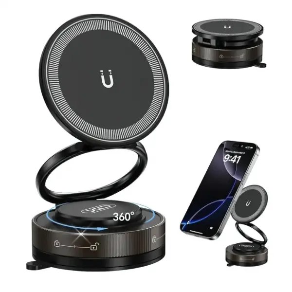 Suport Auto Magnetic XO Design C177, Universal, Negru