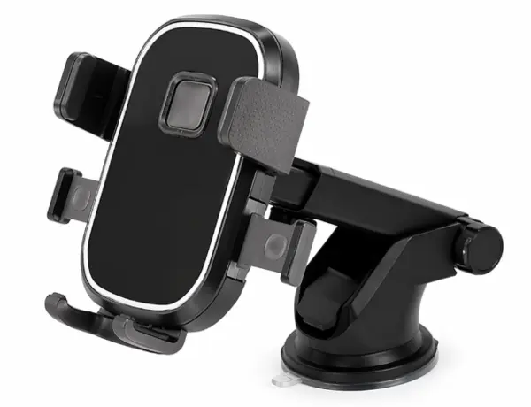 Suport auto telefon universal cu prindere pe parbriz/bord cu ventuza brat reglabil