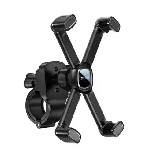 Suport Bicicleta Yesido C191, Compatibil cu telefoane intre 4.5inch - 6.8inch (Negru)
