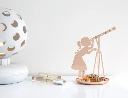 Suport bijuterii - Copper Stargazer Jewelry | Kikkerland