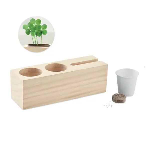 Suport birou cu kit de seminte Suport birou cu kit de seminte