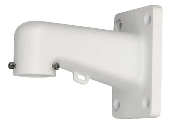 Suport camere pentru montaj pe perete Dahua PFB305W, aluminiu, alb, sarcina 5 kg, cablu siguranta