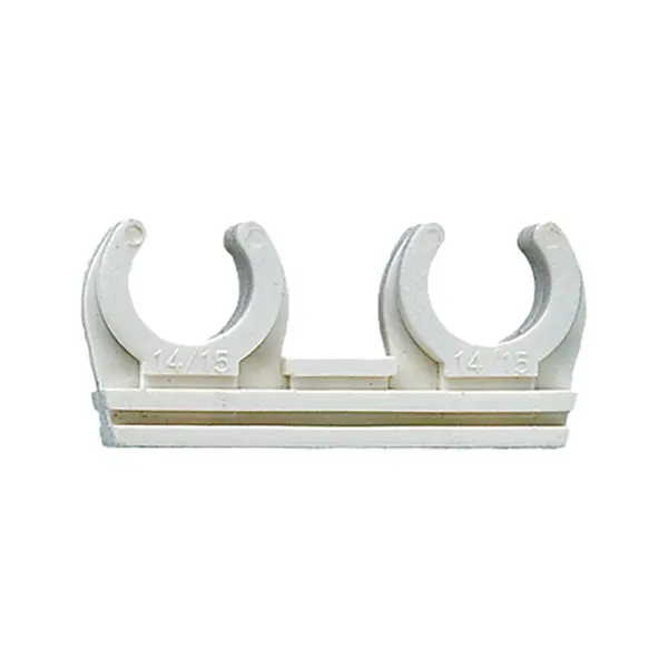 Suport Clip Dublu Pentru Sina 20 Mm Nailon 6.6-r 12 Mm 14"