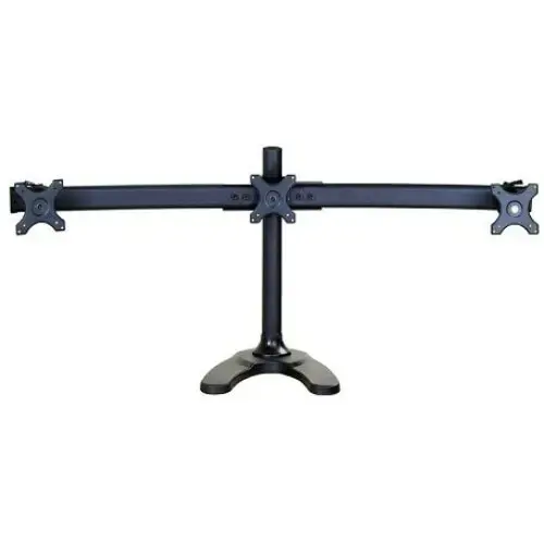 Suport de birou NewStar pentru 3 x Monitoare, diagonala 10 - 27 inch, Negru