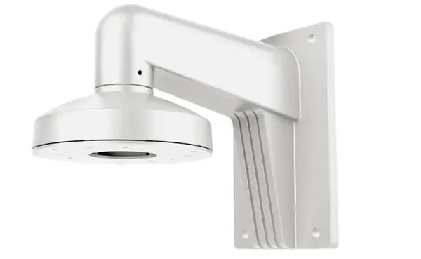 Suport de montaj pe perete Hikvision DS-1273ZJ-130-TRL, 130 x 182 x 120 mm, pentru camere dome, aliaj din aluminiu