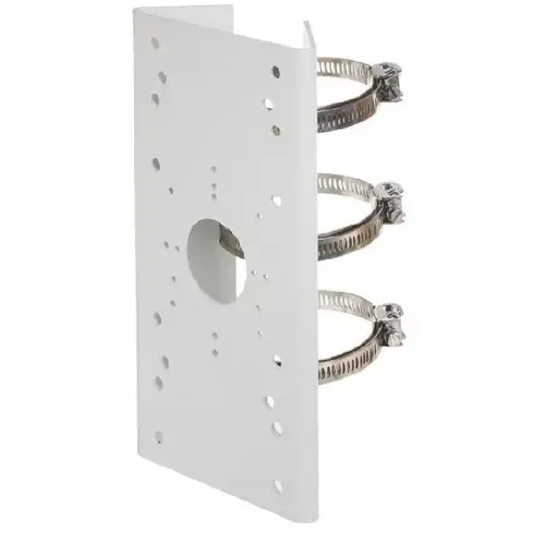 Suport de montaj pe stalp Hikvision DS-1275ZJ-Y, dimensiuni: 67- 127 m, greutate: 1480 g