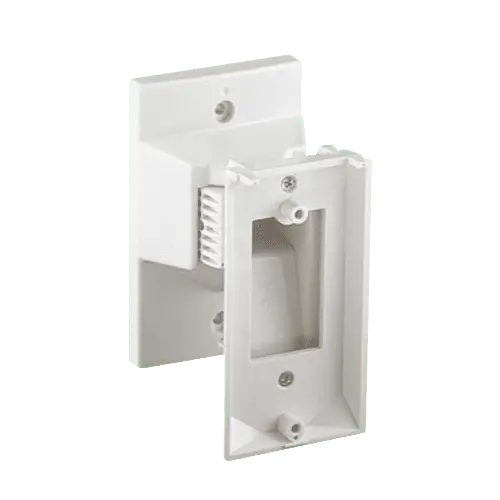 Suport de perete multi-unghi pentru detectori PIR OPTEX CA-1W-W (alb)