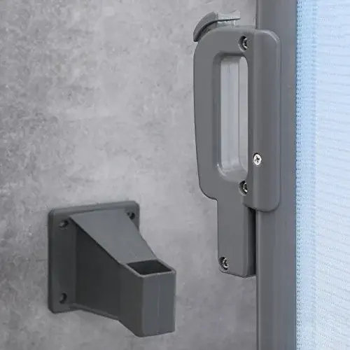 Suport de perete pentru fixarea jaluzelelor, Songmics, Gri, 13x8.2x9.2 cm