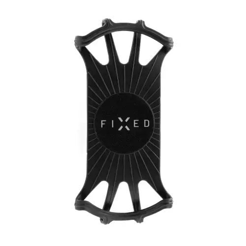 Suport detasabil din silicon pentru telefonul mobil pentru bicicleta Fixed Bikee 2, Negru