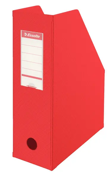 Suport documente vertical rosu PVC Esselte Suport documente vertical rosu PVC Esselte