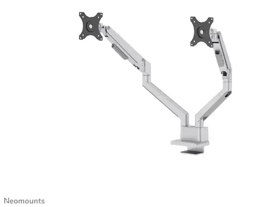 Suport dublu monitoare birou Neomounts DS70-250SL2, 17inch-32inch, 9 kg (Argintiu)