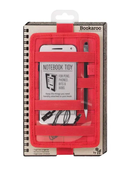Suport elastic pentru carnet - Tidy - Red | If (That Company Called)